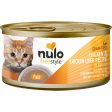 Nulo FreeStyle Smooth Pate Grain-Free Wet Cat Food Chicken & Chicken Liver 12ea 2.8 oz Online Sale