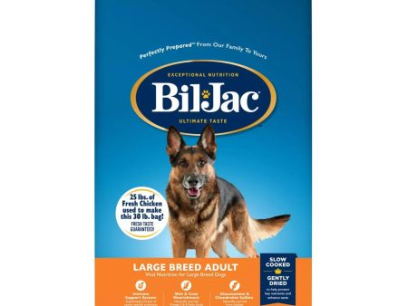 Bil-Jac Large Breed Adult Dog Food Chicken 30 Lbs. Supply