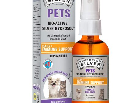 Sovereign Silver Pets Immune Support Mist Spray 2oz. Supply