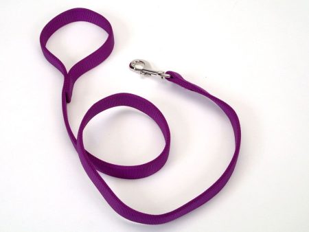 Coastal Double-Ply Nylon Dog Leash Purple 1ea 1 In X 4 ft Cheap