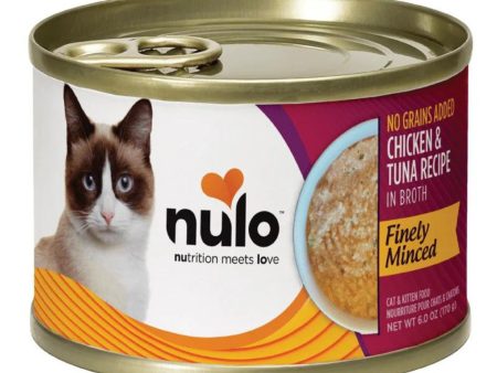 Nulo Cat Finely Minced Grain Free Chicken & Tuna 6Oz Fashion