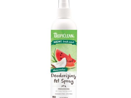 TropiClean Deodorizing Pet Spray Watermelon, 1ea 8oz. Supply