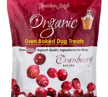 Grandma Lucys Dog Organic Baked Cranberry Treat 14oz. Online now