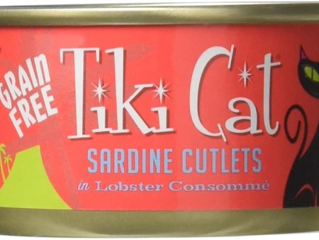 Tiki Pets Cat Hawaiian Grill Bora Bora Sardine Lobster 2.8oz. (Case of 12) Online Hot Sale