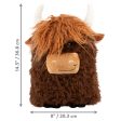 KONG Comfort Highland Cow Dog Toy Assorted, 1ea XL For Discount