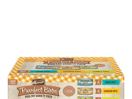 Merrick Merrick Purrfect Bistro Poultry Variety Pack 5.5 Oz.(Case Of 12) For Cheap