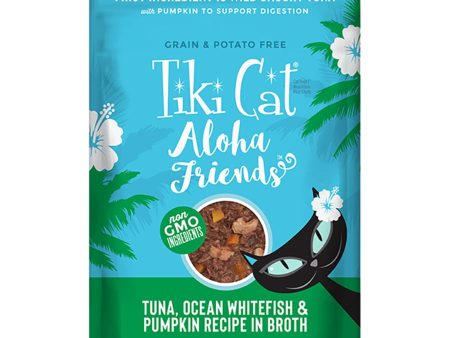 Tiki Pets Cat Aloha Tuna Whitefish 3oz. Pouch (Case of 12) Online Sale