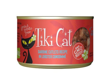 Tiki Pets Cat Hawaiian Grill Bora Bora Sardine Lobster 6oz. (Case of 8) Discount