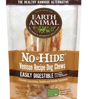 Earth Animal Nohide Venison Medium 2 Pk Sale