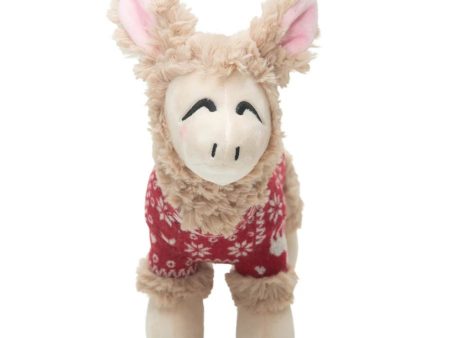 Snugarooz Holiday Lady The Llama 10in. Discount