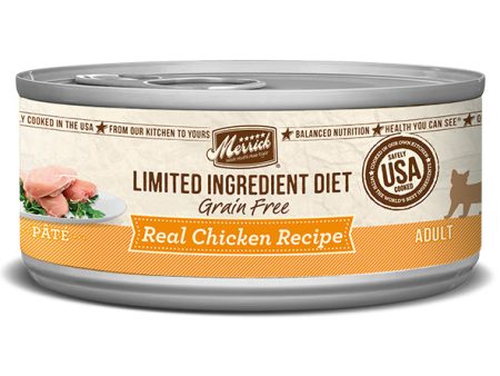 Merrick Cat LID Chicken 5oz.(Case of 24) on Sale