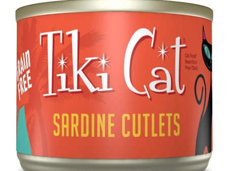 Tiki Pets Cat Tahitan Grill Sardine 6oz. (Case of 8) For Cheap