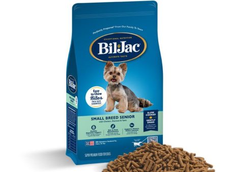 Bil-Jac Small Breed Senior Dog Food Chicken 6Lbs. Supply