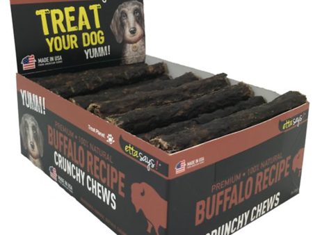 Etta Says! Premium Chews Buffalo 20ea 7 in, 20 ct Hot on Sale