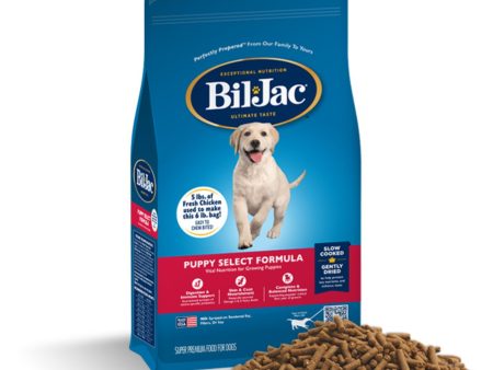 Bil-Jac Select Puppy Dog Food Chicken 6Lbs. Supply