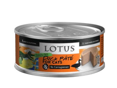 Lotus Cat Pate Grain Free Duck 5.3oz. (Case of 24) Online now