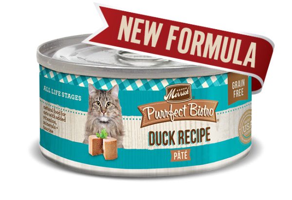 Merrick Cat Purrfect Bistro Bistro Duck Pate 5.5oz. (Case of 24) Cheap