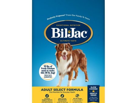 Bil-Jac Select Adult Dog Food Chicken 30Lbs. Cheap