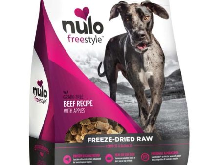 Nulo Freestyle Freeze-Dried Raw Grain-Free Dog Food Beef w Apples 1ea 5 oz Hot on Sale