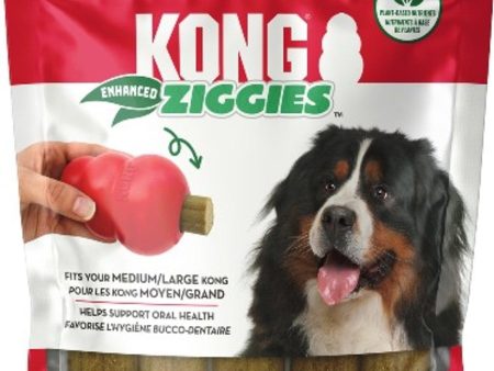 KONG Ziggies Enhanced Plant-Based Dog Treats 1ea MD LG, 8 oz Online now