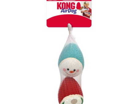 KONG Holiday AirDogs Egg Squeaker Dog Toy 1ea MD, 2 pk For Cheap