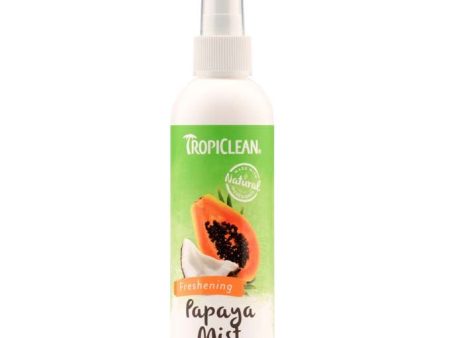 TropiClean Papaya Mist Deodorizing Pet Spray for Dogs 1ea 8 fl oz Sale