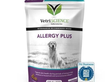 Vetriscience Dog Allergy Plus 60 Count Supply