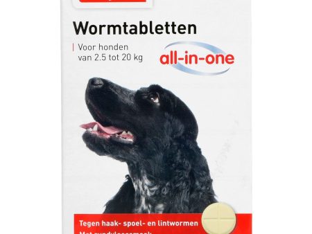 Beaphar Wormtabletten All-in-One Hond 2,5-20kg For Sale