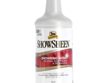 Absorbine Anti-klit Showsheen Spray Supply