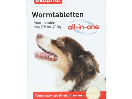 Beaphar Wormtabletten All-in-One Hond 2,5-40kg Hot on Sale