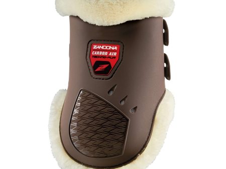 Zandona Strijklappen Carbon Air Techno Fur Fetlock Bruin Fashion