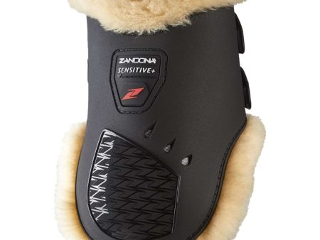 Zandona Strijklappen Carbon Air Sensitive Plus Fetlock Black Edition Online Sale