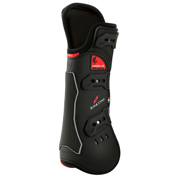 Zandona Peesbeschermers Carbon Air EP Tendon Zwart For Cheap