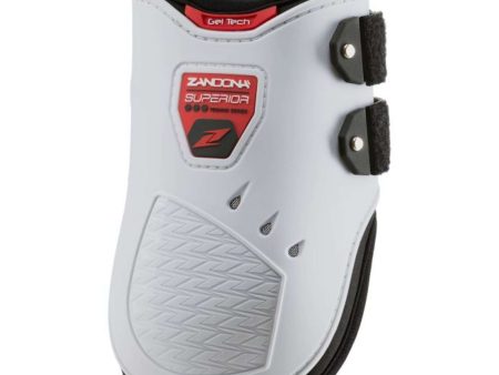 Zandona Strijklappen Superior Air Velcro Fetlock Wit on Sale